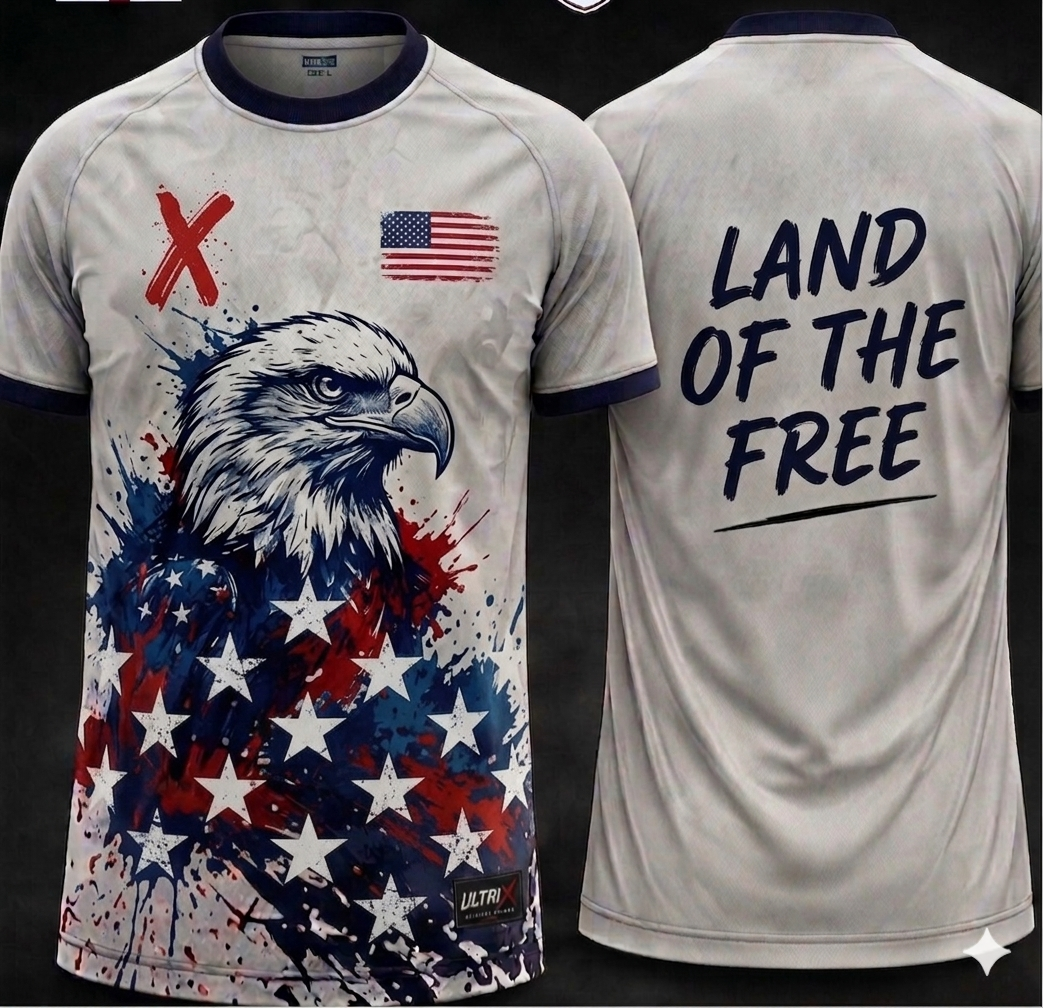 UltriX | The Patriot Edition 🇺🇸: "Land of the Free" Premium Heritage Jersey