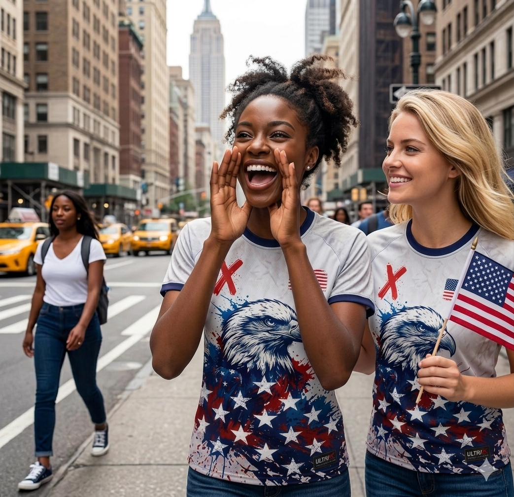 UltriX | The Patriot Edition 🇺🇸: "Land of the Free" Premium Heritage Jersey