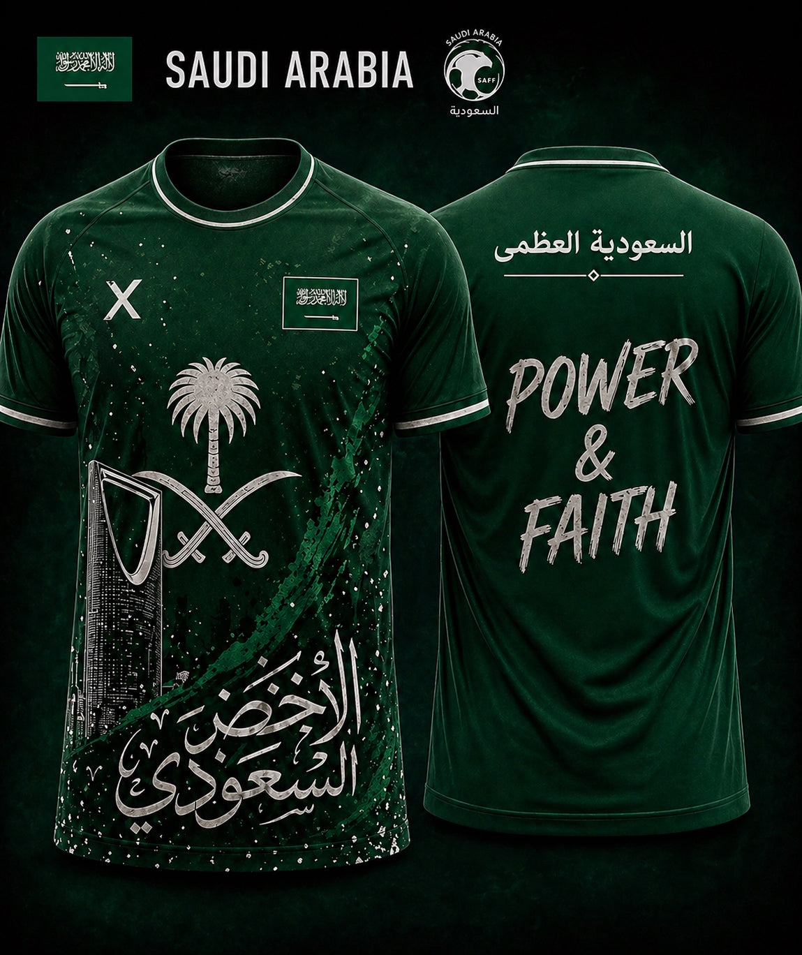 Ultrix Heritage: The Saudi Green Edition 🇸🇦 – "Power & Faith